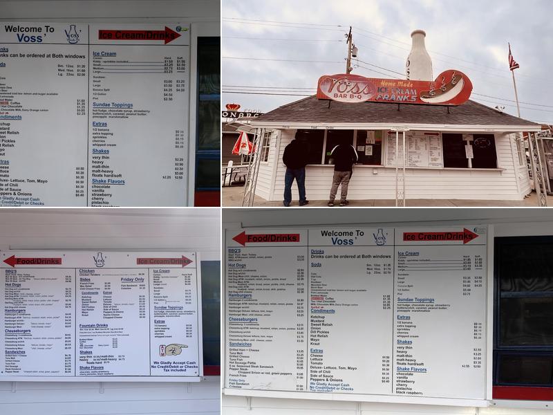 Voss BBQ Menu