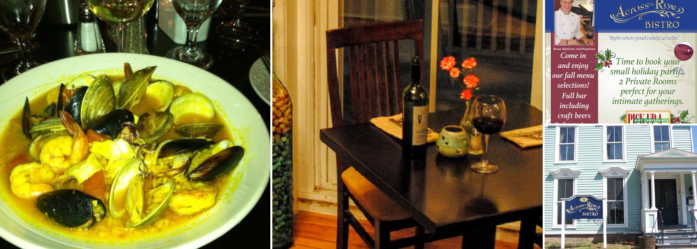 across the row bistro