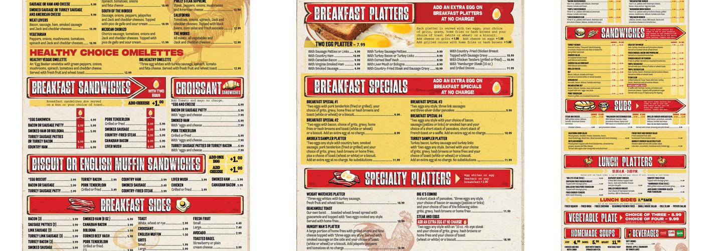 Breakfastime Clemmons Menu