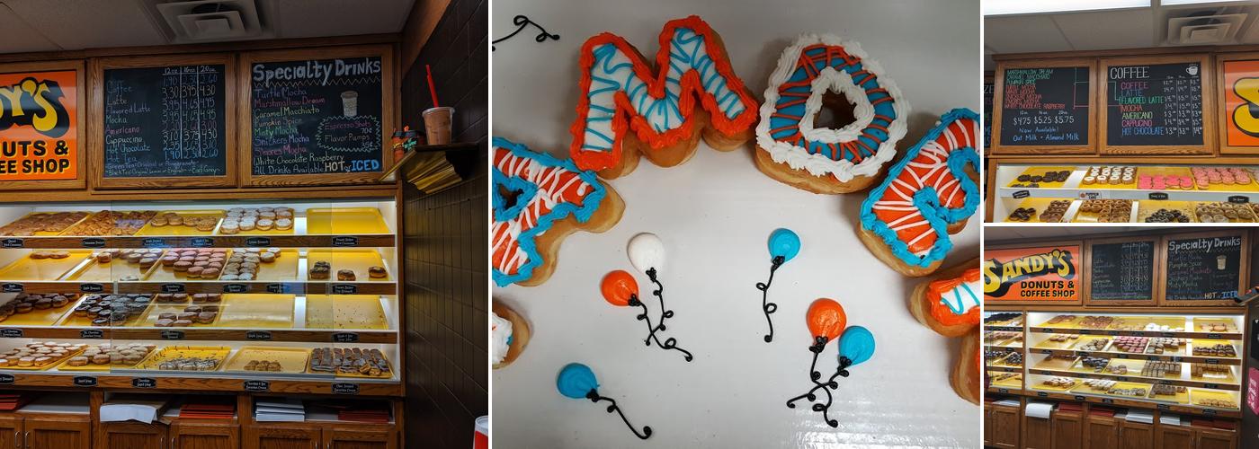 Sandy's Donuts Menu