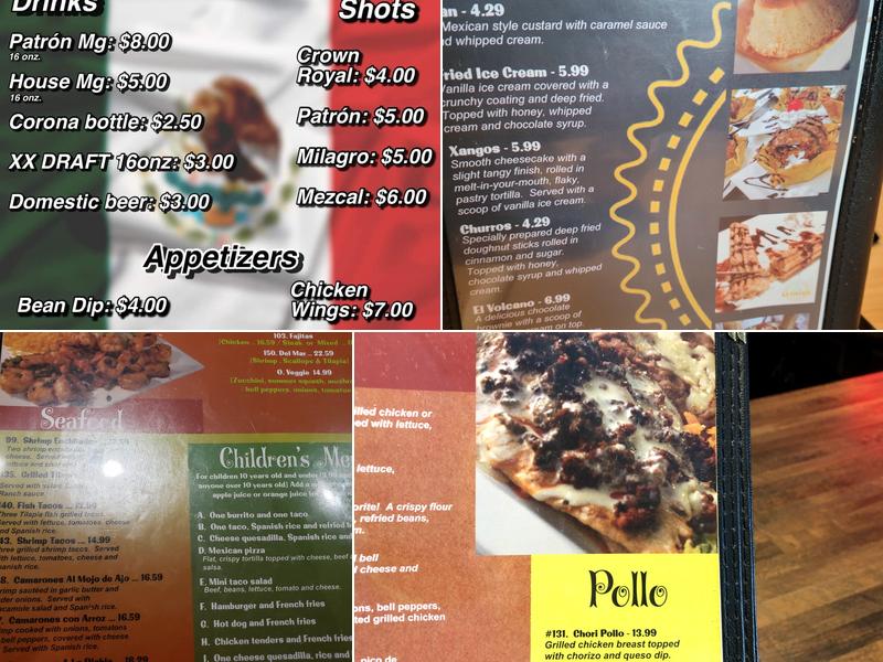 La Tolteca Menu