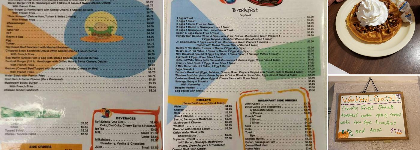 The Coffee Pot Menu