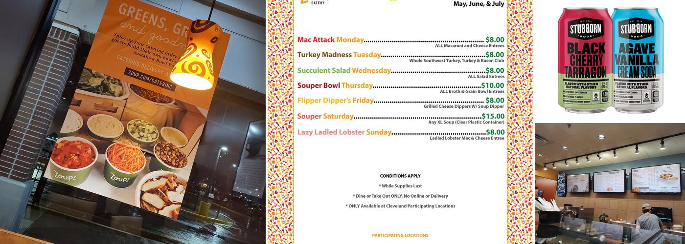 Z!Eats (Formerly Zoup!) Menu