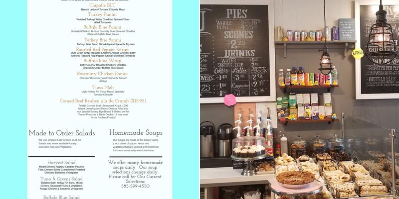 Buttercrumbs Bakery Menu