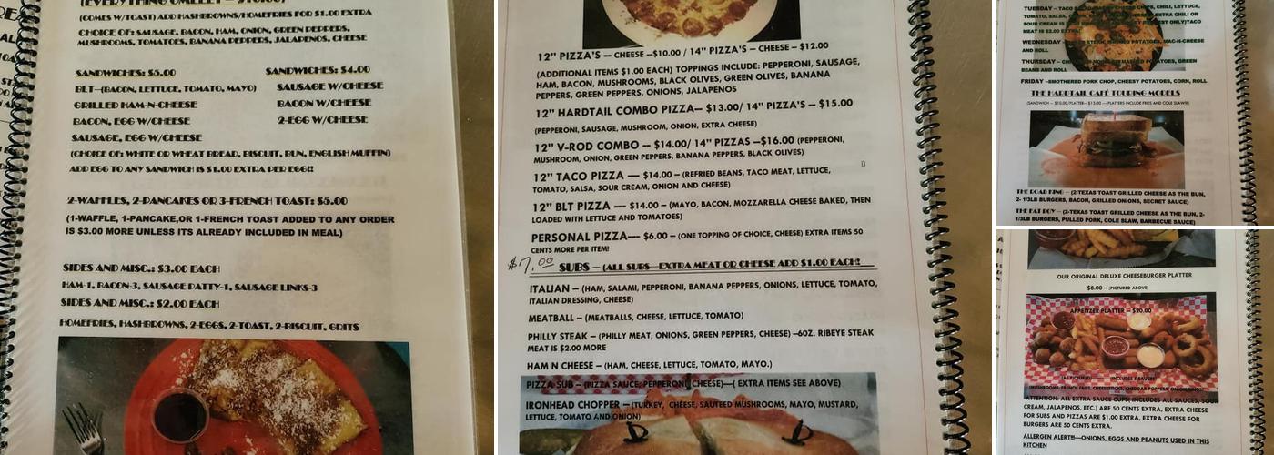 Hard Tail Menu