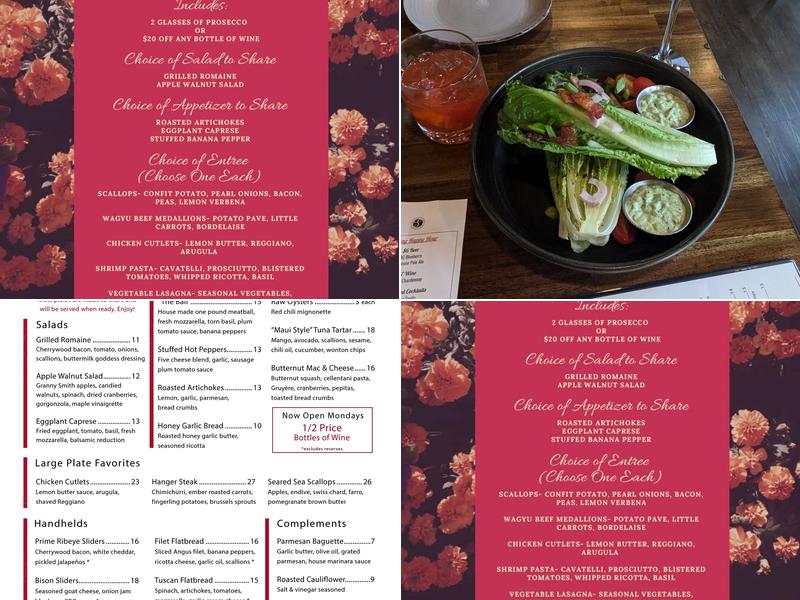 Share Kitchen & Bar Room Menu