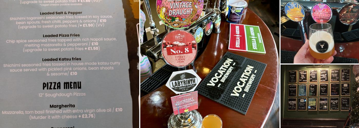 The White Hart Pub Menu