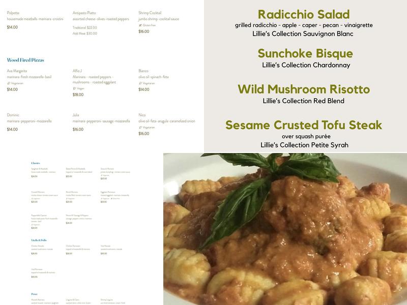 Pranzo! Menu