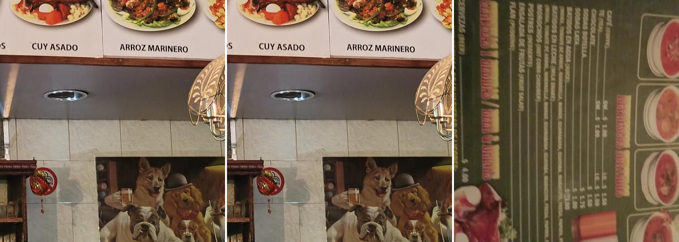 Amazonas Restaurant Menu