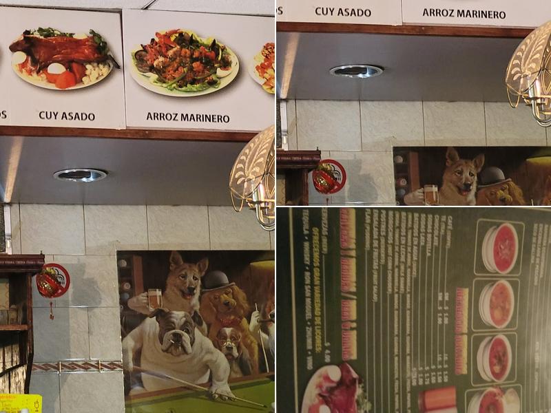 Amazonas Restaurant Menu