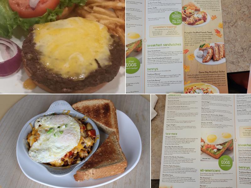Scramblers Menu