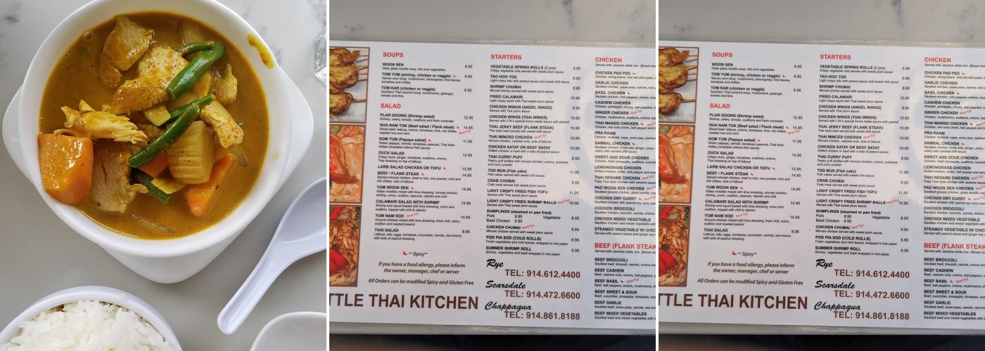 Little Thai Kitchen Menu