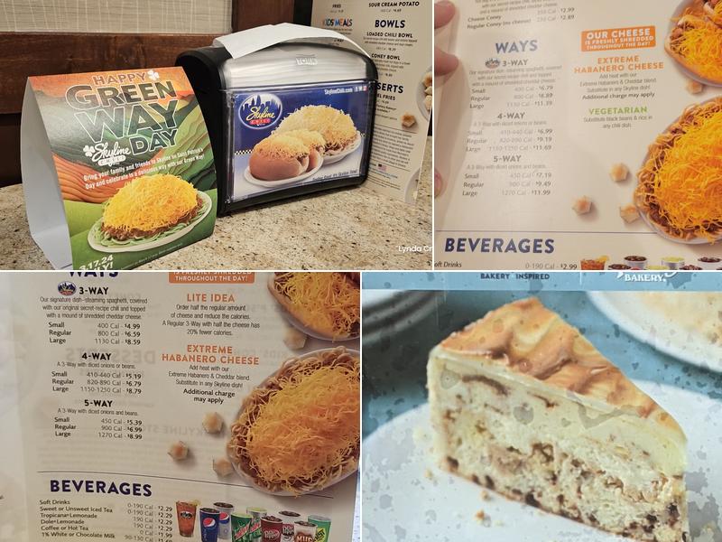 Skyline Chili Menu