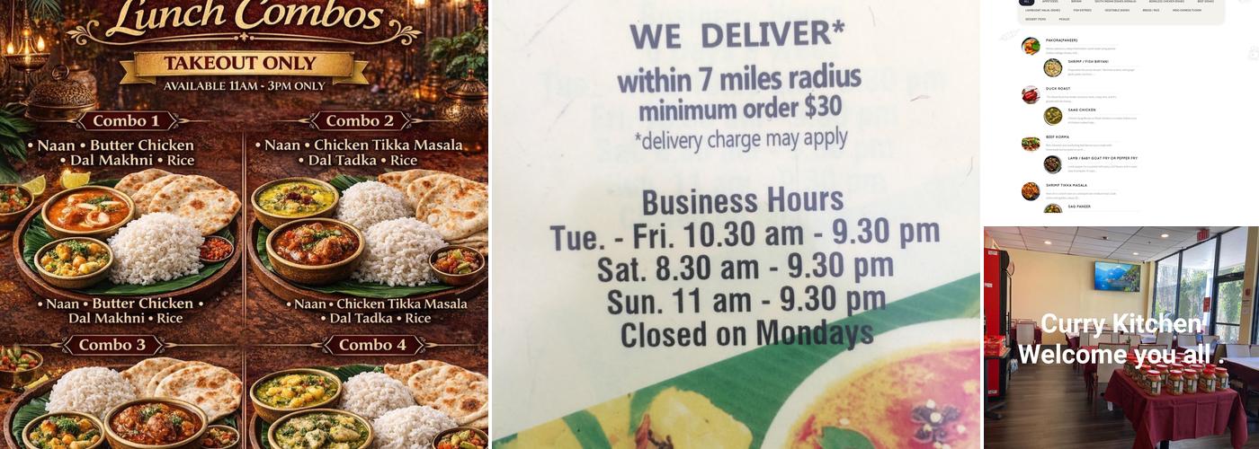 Indian Curry Kitchen Menu