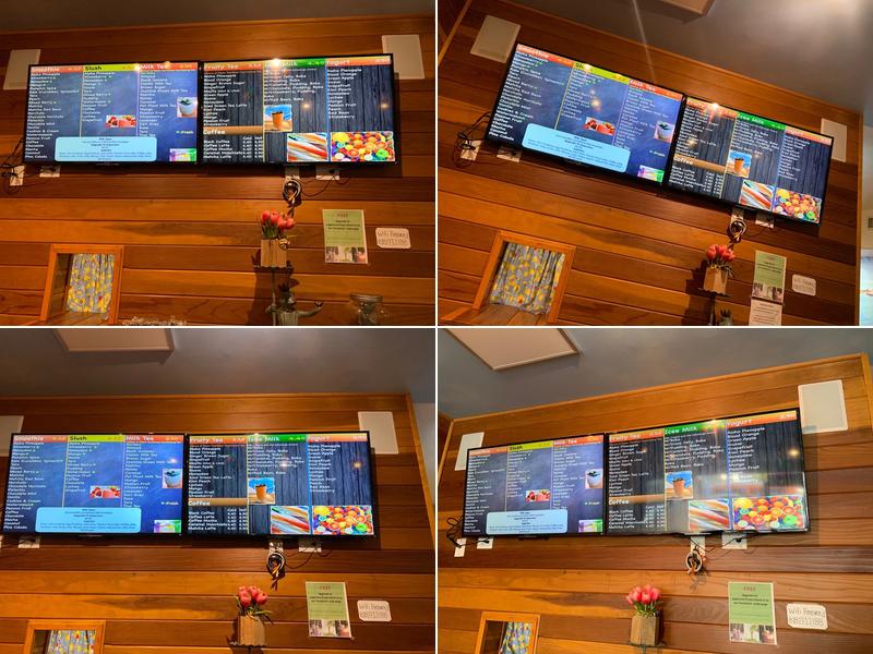 Bubble Snow House Menu