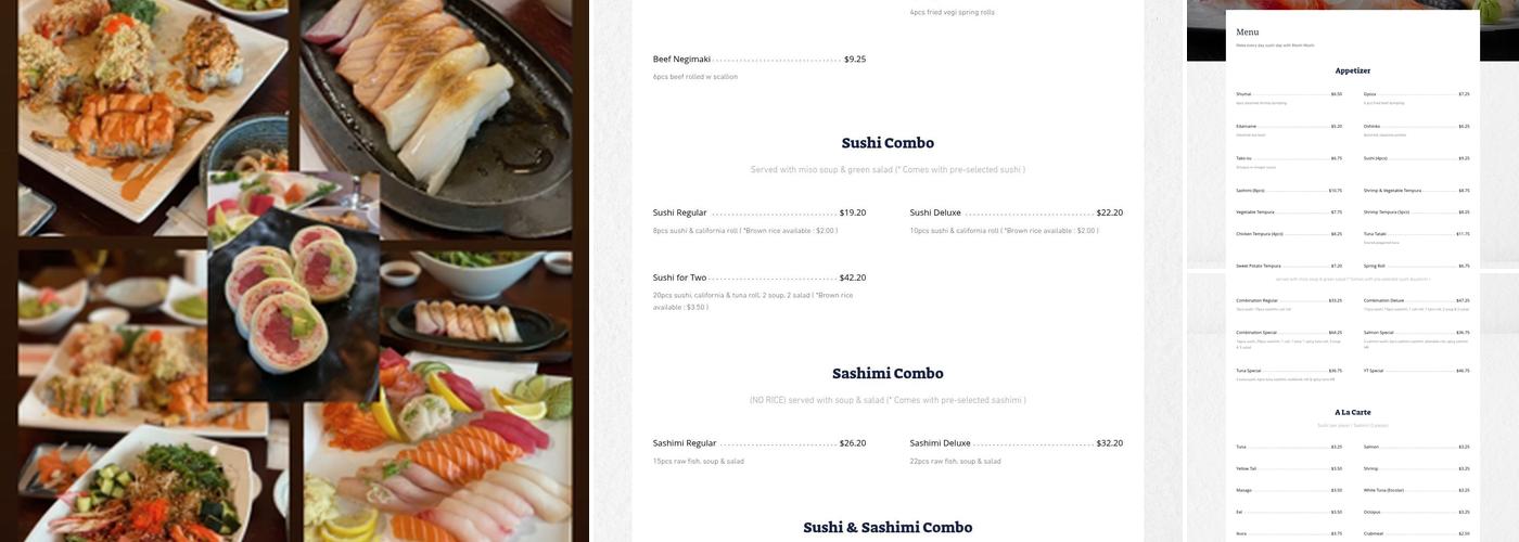 Moshi Moshi Menu