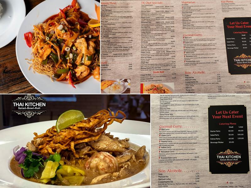 Thai Kitchen Menu