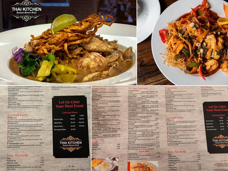 Thai Kitchen Menu