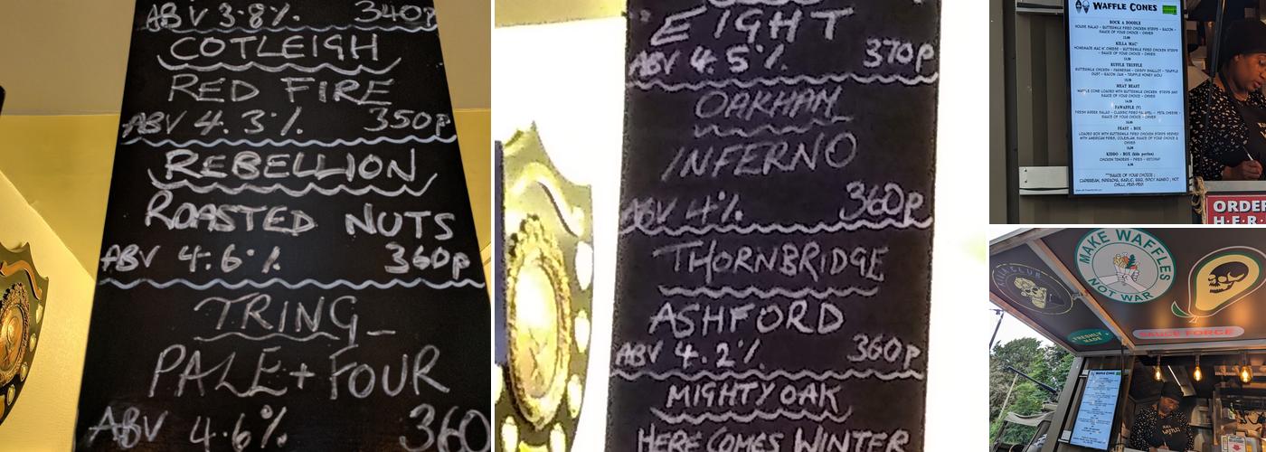 The Woodman Wildhill Menu