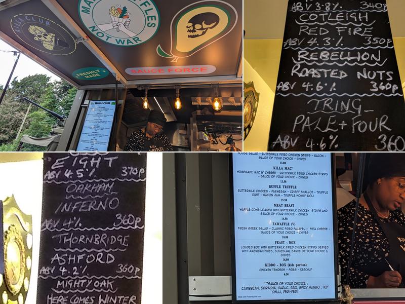 The Woodman Wildhill Menu