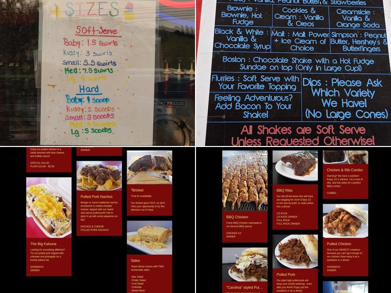Big Dipper BBQ 2 Menu