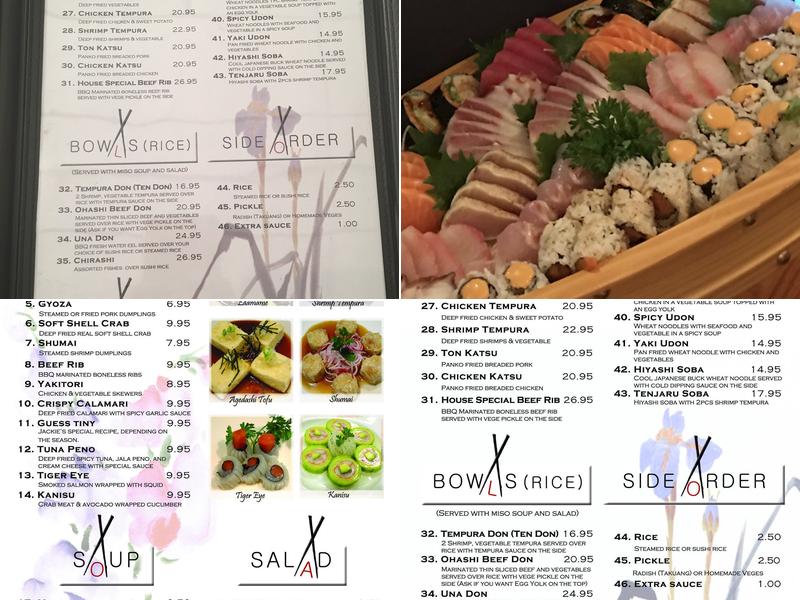 Ohashi Menu