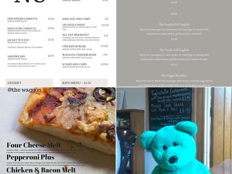 Waggon & Horses Menu