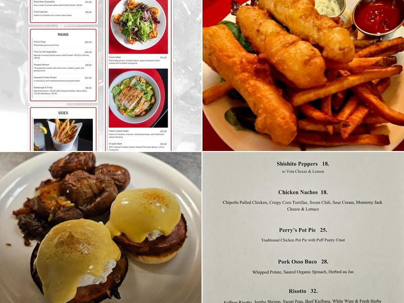Red Dot Restaurant & Bar Menu