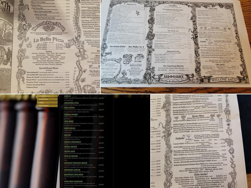 Rhodes North Tavern Menu