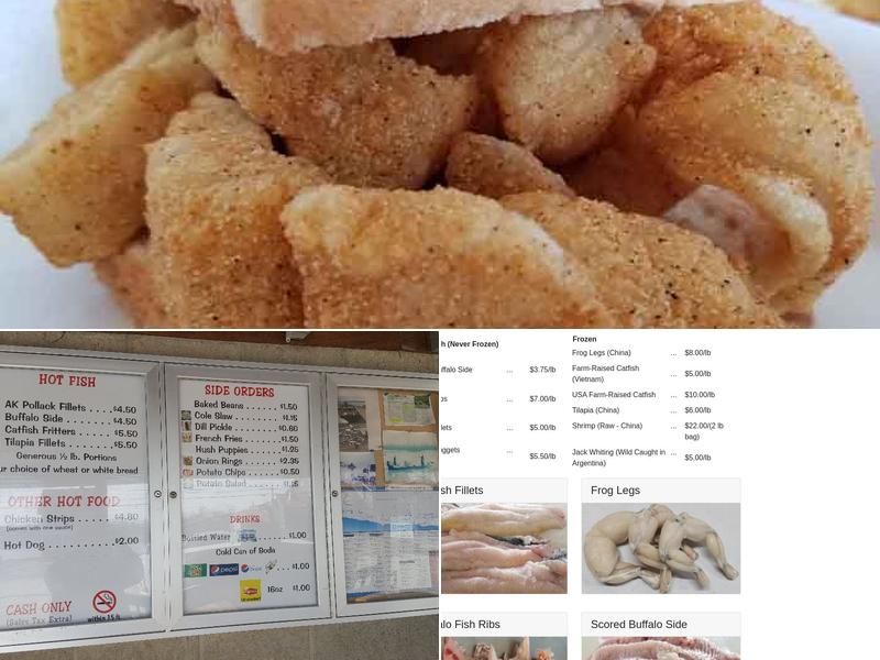Beasley Fish Menu