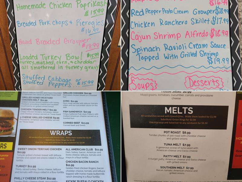 Joey's Avenue Eatery Menu