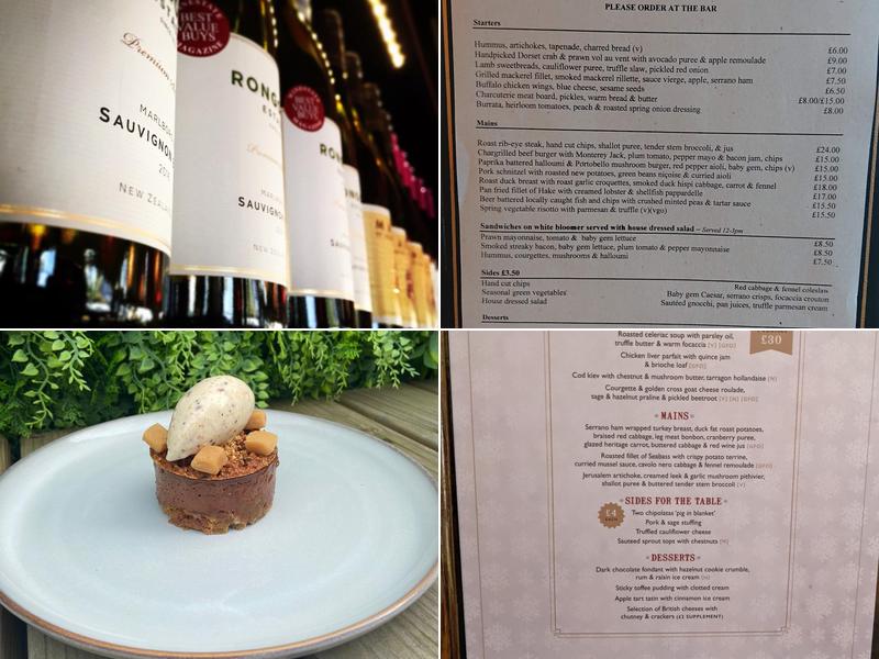 Preston Park Tavern Menu