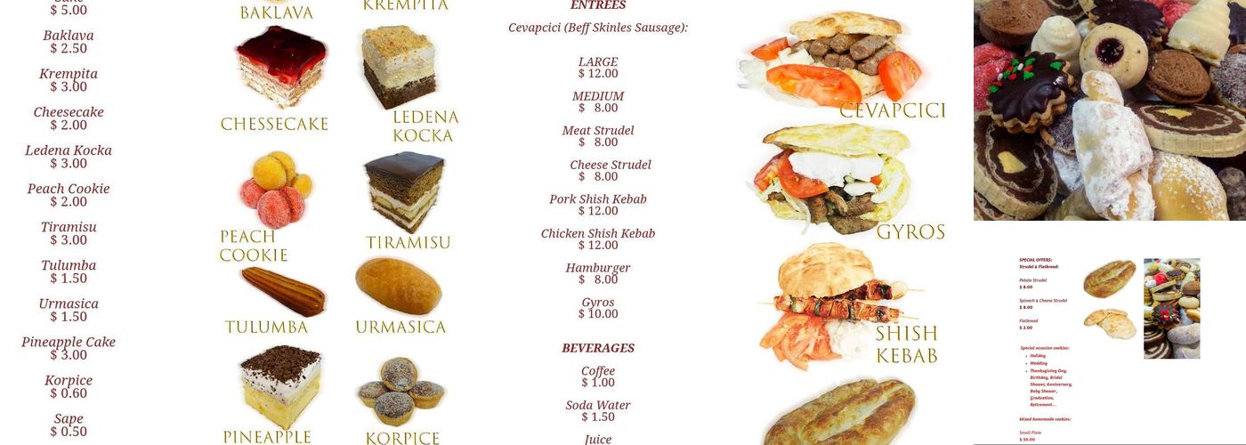 Rose's Grill Menu