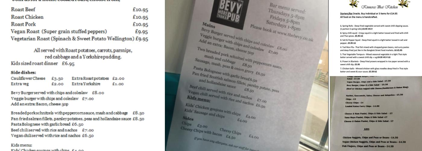 The Bevy Menu
