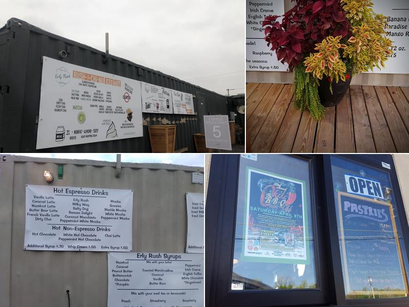 Erly Rush Drive Thru Menu