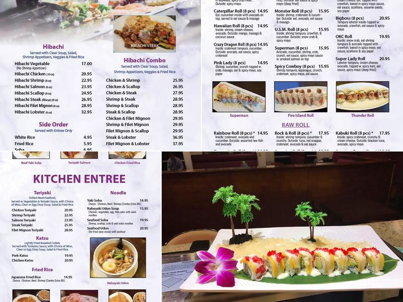 Sapporo Menu