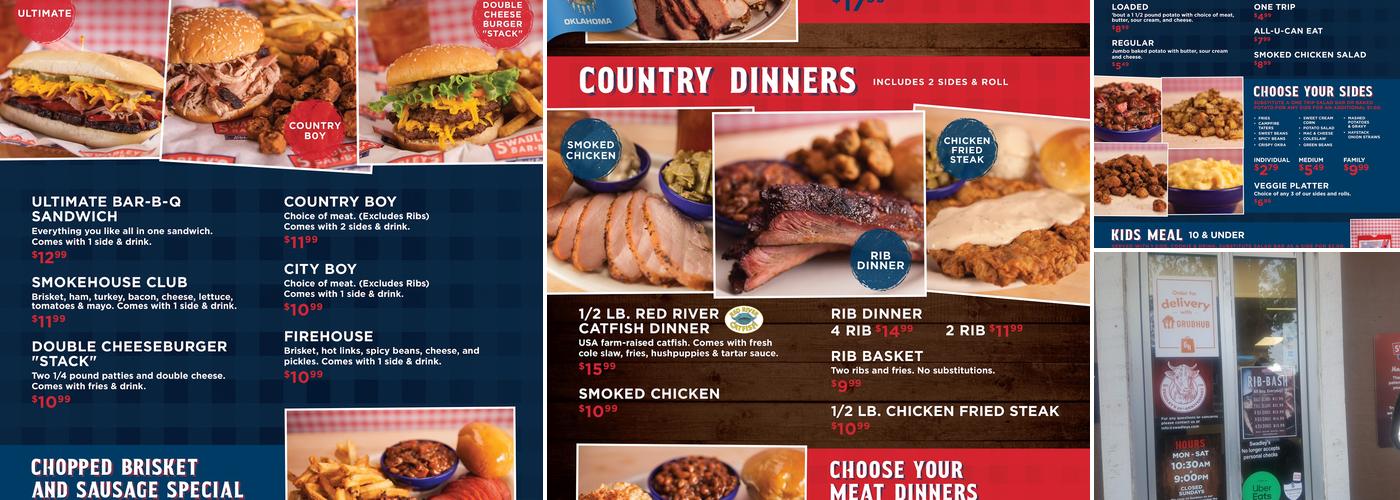 Swadley's Bar-B-Q Menu