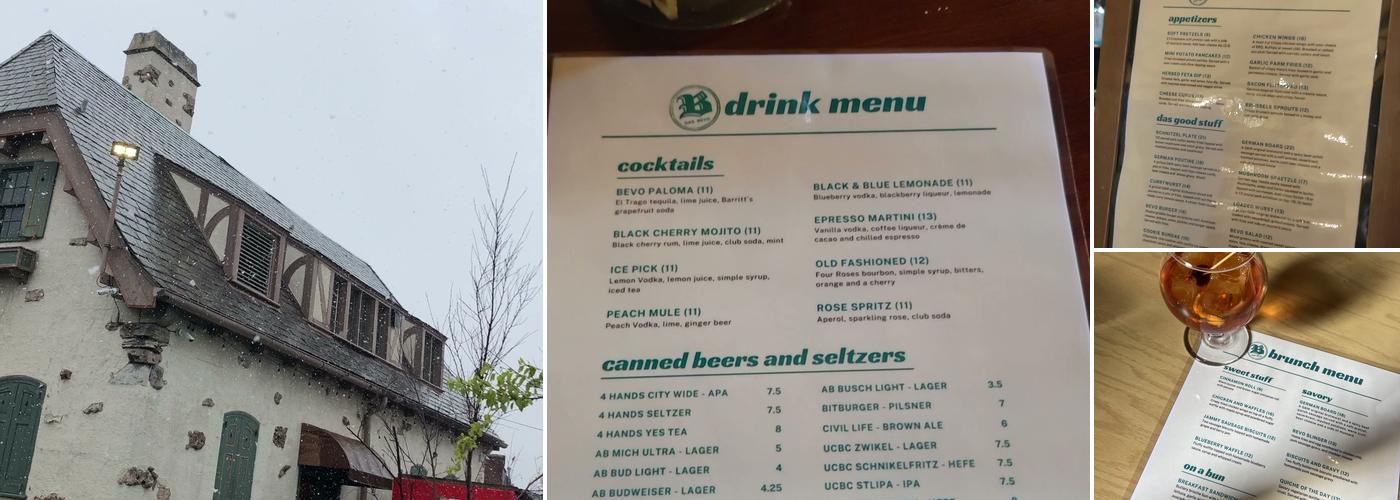 Das Bevo Menu