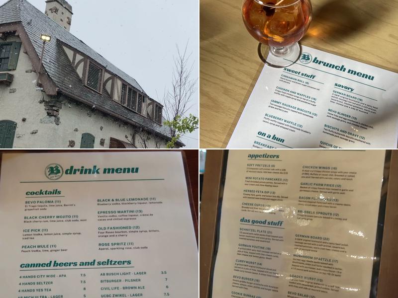 Das Bevo Menu