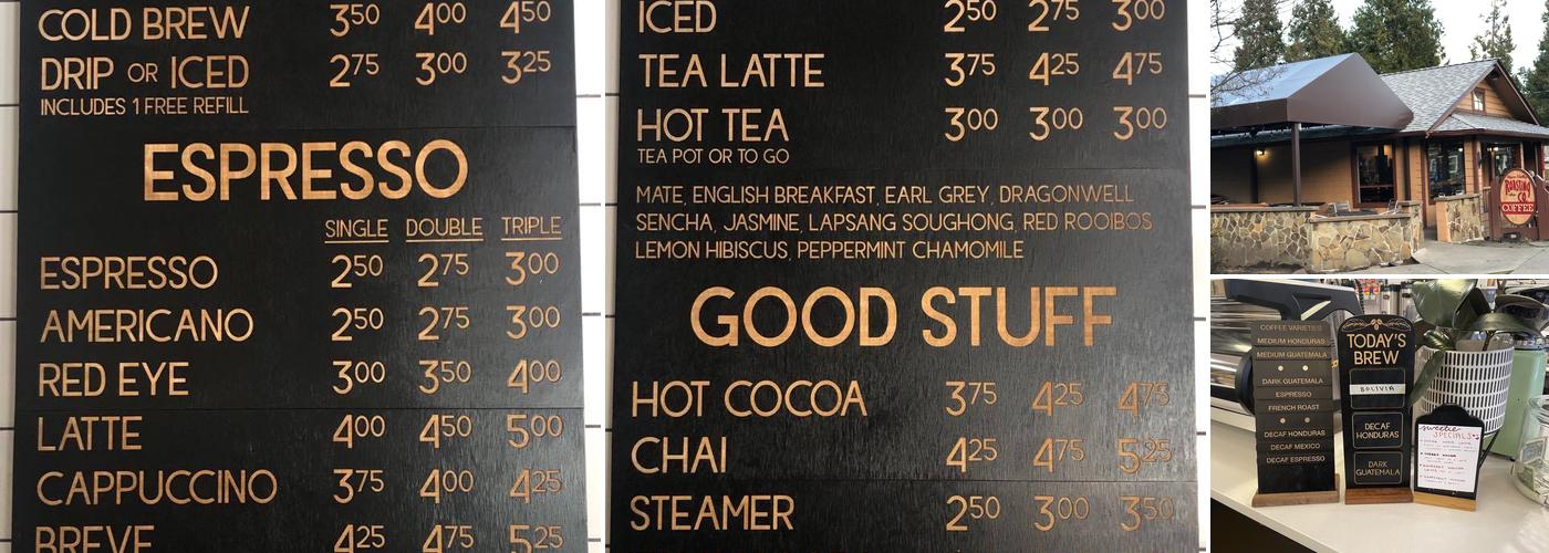 RoCo Coffeehouse Menu