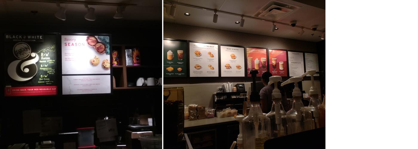 Starbucks Coffee Company Menu