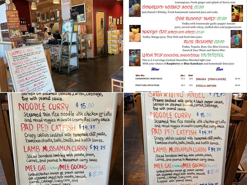 Rice Thai Cookery Menu