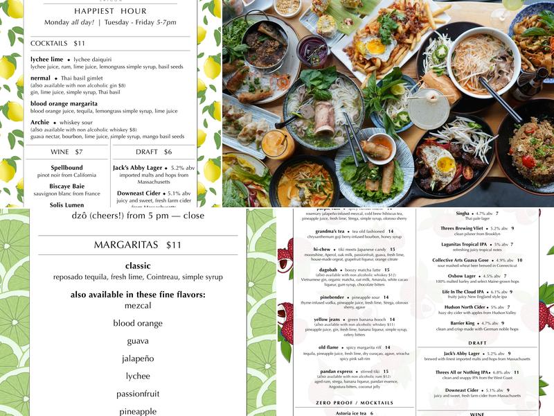 District Saigon Menu
