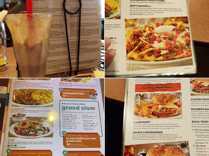 Denny's Menu