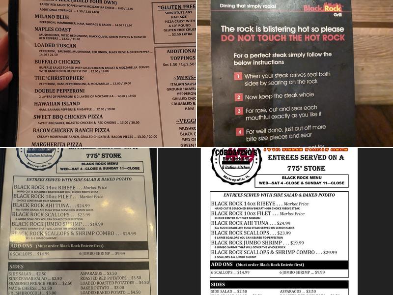 Cordavino's Menu