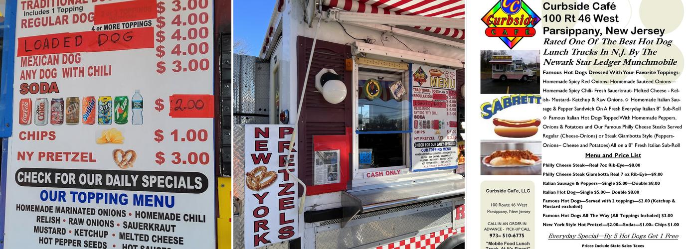 Curbside Cafe Menu