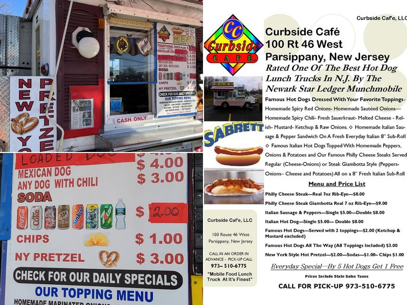 Curbside Cafe Menu