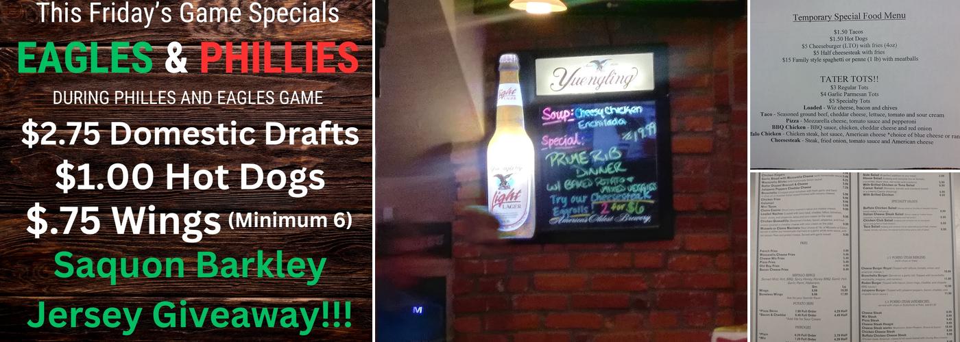 Montella's Sports Bar & Pub Menu