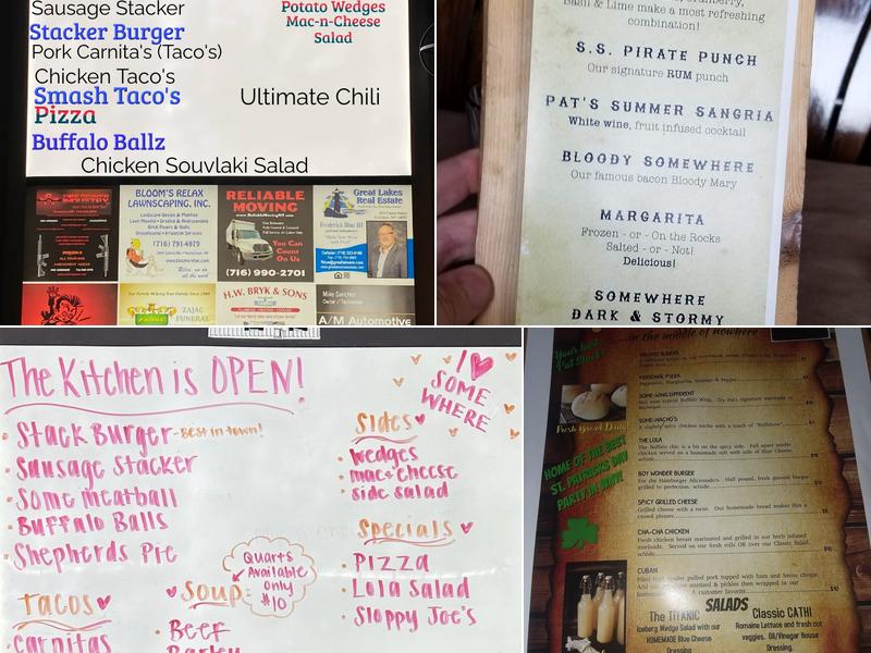 Somewhere Menu