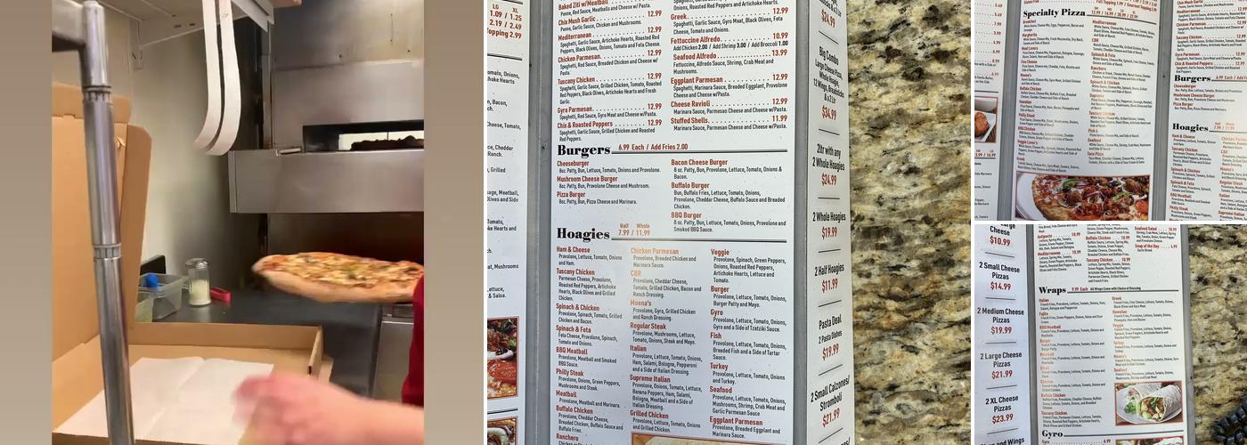 Pizza Moena Menu